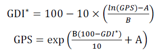 GDI - GPS equations